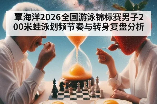 覃海洋2026全国游泳锦标赛男子200米蛙泳划频节奏与转身复盘分析