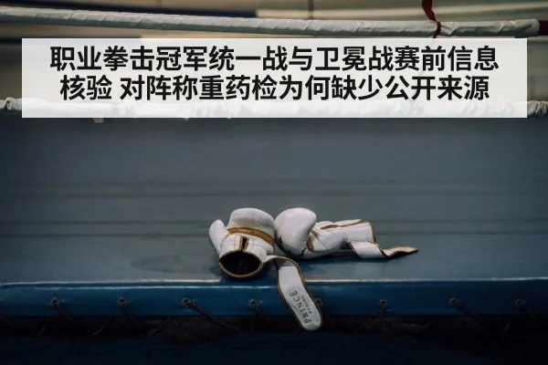职业拳击冠军统一战与卫冕战赛前信息核验 对阵称重药检为何缺少公开来源